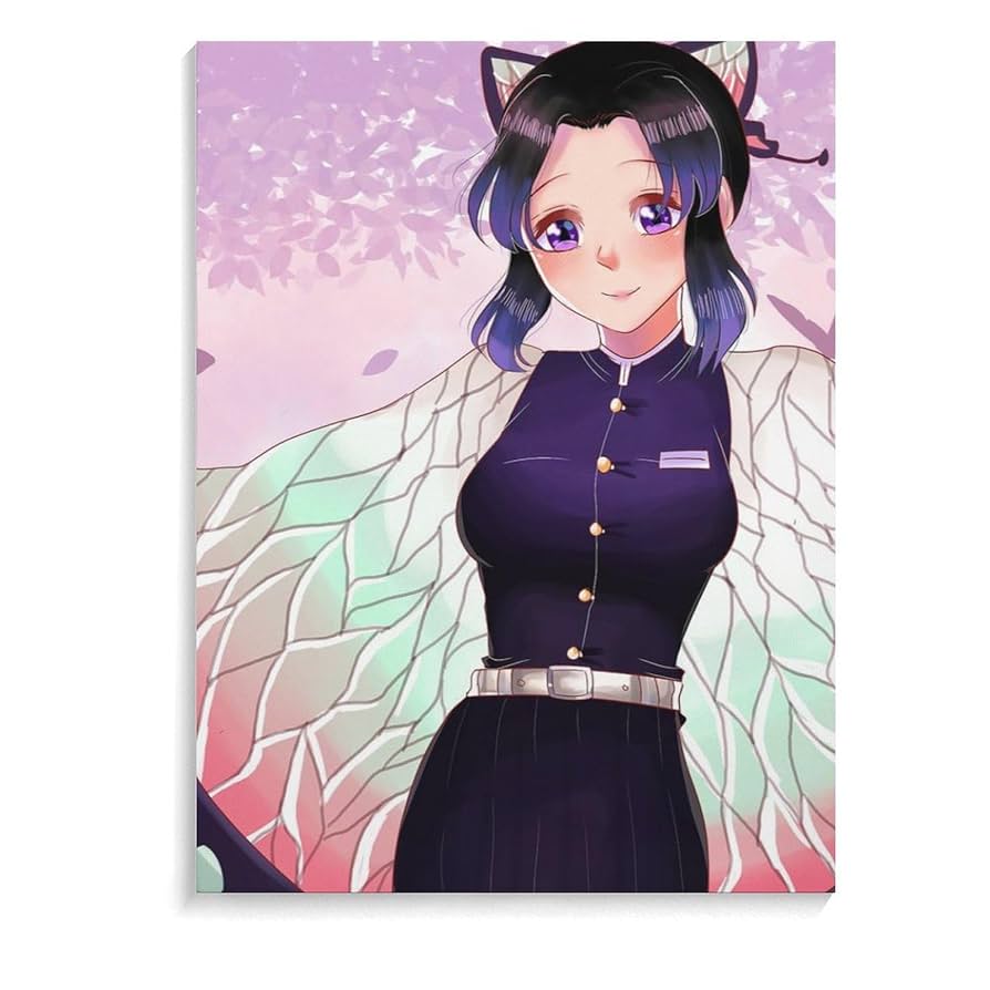 鬼滅の刃　胡蝶しのぶ　ビジュアルアートパネル Amazon.co.jp: アートパネル 鬼滅の刃 虫柱 胡蝶 しのぶ 装飾画